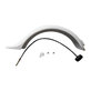 Parafango posteriore con luce e connettore per Xiaomi Mi Electric Scooter 1S, 2 M365, Pro, White