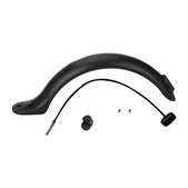 Parafango posteriore con luce e connettore per Xiaomi Mi Electric Scooter 1S, 2 M365, Pro, Black