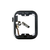 Scocca in alluminio con cGoldna, pulsante Home e microfono per Apple Watch 7 45mm, Midnight