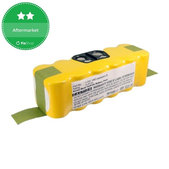 Batteria per iRobot Roomba 500, 600, 700, 800, 900-seriess, R3, Scooba 450, Vileda 137173, 11702, GD-Roomba-500, VAC-500NMH-33, Ni-MH, 3500mAh, 14.4V
