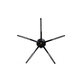 Spazzola laterale Black per Xiaomi Roborock S4, S5 Max, S6, S6 MaxV, S6 Pure, S7, S7+, S7 MaxV, S7 Pro Ultra, Q7, Q7+, Q7 Max, Q7 Max+, T7S Plus, E4, E5, T4, T6, Xiaowa E3