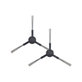 Spazzola laterale Black 2 pz per Xiaomi Viomi S9, Lydsto R1, Proscenic M7 Pro, M8 Pro