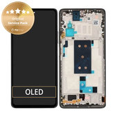Schermo per Xiaomi 11T Pro, Meteorite Gray, Vetro touch con cornice, 5600030K3S00, 56000E0K3S00, Genuine Service Pack