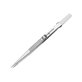 Pinzetta professionale in acciaio inox con punta dritta 163 mm