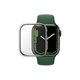 Vetro temperato Full Body AB per Apple Watch 7, 8, 9 41mm, Transparent, PanzerGlass