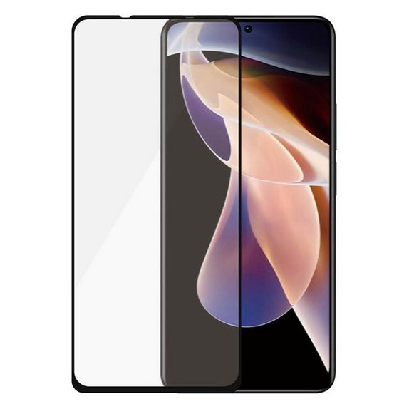Vetro temperato Case Friendly per Xiaomi Redmi Note 11 Pro, 11 Pro Plus, Black, PanzerGlass