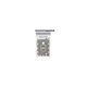 Vassoio SIM per Samsung S22 Ultra S908B, Phantom Black, GH98-47138A, Genuine Service Pack