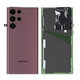 Cover batteria per Samsung S22 Ultra S908B, Burgundy, GH82-27457B, Genuine Service Pack