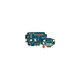 Scheda PCB connettore di ricarica per Samsung S22 Ultra S908B, GH96-14802A, Genuine Service Pack