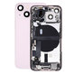 Scocca posteriore con piccoli componenti per iPhone 13 Mini, Pink