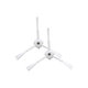 Spazzola laterale White 2 pz per Xiaomi serie Mi Robot Vacuum Mop, serie Roborock, serie Xiaowa
