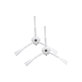 Spazzola laterale White 2 pz per Xiaomi serie Mi Robot Vacuum Mop, serie Roborock, serie Xiaowa