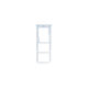Vassoio SIM per Samsung A13 A135F, Light Blue, GH98-47323B, Genuine Service Pack