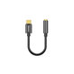 Adattatore da USB-C a Jack 3.5mm, Black, Baseus