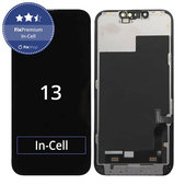 Schermo In-Cell FHD per iPhone 13, Vetro touch con cornice, FixPremium