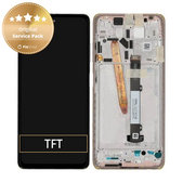 Schermo per Xiaomi Poco X3 Pro, Metal Bronze, Vetro touch con cornice, 560004J20S00, Genuine Service Pack