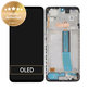 Schermo per Xiaomi Redmi Note 11, 11S, Poco M4 Pro 4G, Black, Vetro touch con cornice, 5600010K7S00, 5600010K7T00, 5600010K7P00, Genuine Service Pack