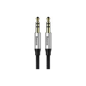 Cavo AUX 1m, Silver/Black, Baseus