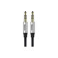 Cavo AUX 1m, Silver/Black, Baseus