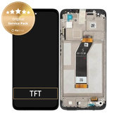 Schermo per Xiaomi Redmi 10 (2022) 21121119SG 22011119UY, Carbon Gray, Vetro touch con cornice, 560001K19S00, Genuine Service Pack