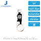 Tasto Home JCID 7ª Gen per iPhone 7, 7 Plus, 8, 8 Plus, SE (2020), SE (2022), Gold