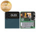 Schermo per Samsung Z Flip 3 F711B, Green, Vetro touch con cornice, External, GH97-26773C, Genuine Service Pack