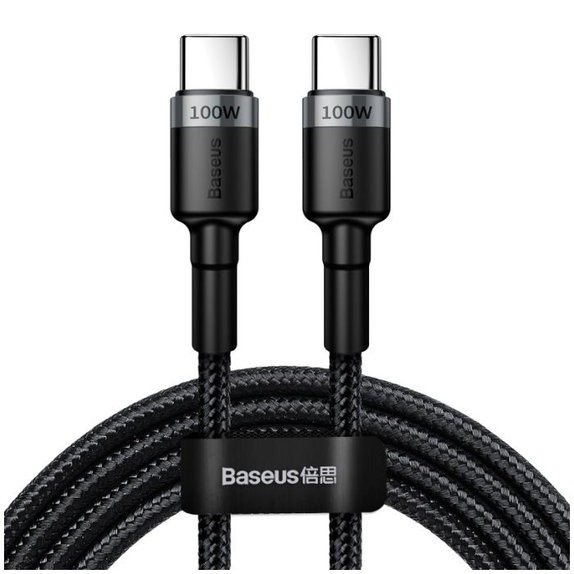 Cavo da USB-C a USB-C 2m, Black, Baseus