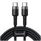 Cavo da USB-C a USB-C 2m, Black, Baseus