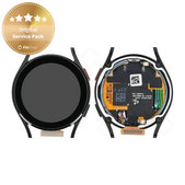 Schermo per Samsung Galaxy Watch 4 40mm R865, Black, Vetro touch con cornice, GH82-28815A, Genuine Service Pack