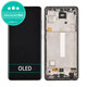 Schermo OLED per Samsung A52 4G A525F, Awesome Black, Vetro touch con cornice