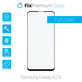 Vetro temperato FullCase per Samsung A21s, FixPremium
