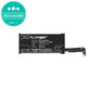 Batteria per Google Pixel 4a 4G, 3050mAh, Li-Pol, 3.85 V, G025J-B, HQ