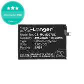 Batteria per Xiaomi Poco X3 NFC M2107J20CG, 4950mAh, Li-Pol, 3.85 V, BN57, HQ
