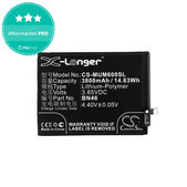 Batteria per Xiaomi Redmi Note 8T, 3800mAh, Li-Pol, 3.85 V, BN46, HQ