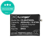 Batteria per Xiaomi Redmi Note 9 Pro, 4850mAh, Li-Pol, 3.85 V, BN53, HQ