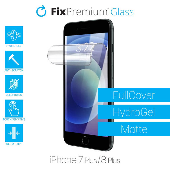 Pellicola protettiva iPhone 7 Plus, 8 Plus, FixPremium