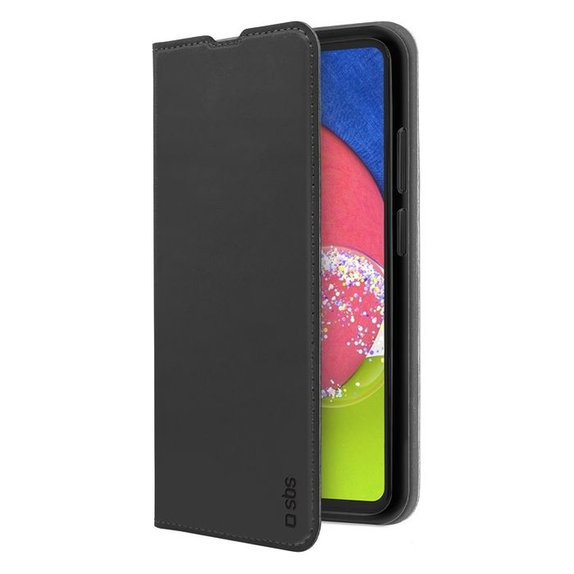 Custodia Book Wallet Lite per Samsung A53, Black, SBS