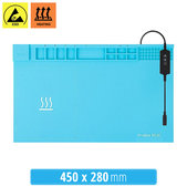 Tappetino riscaldante separatore schermo LCD 45 x 28 cm, Refox ProMat RS30