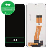 Schermo per Samsung A03s A037G, Vetro touch senza cornice, EU