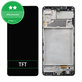 Schermo per Samsung A22 A225F, Vetro touch con cornice