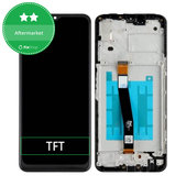 Schermo per Samsung A22 5G A226B, Vetro touch con cornice
