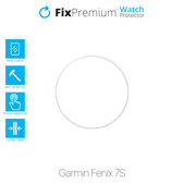 Vetro temperato Watch Protector per Garmin Fenix 7S, FixPremium