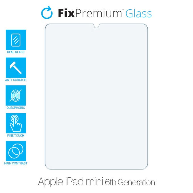 Vetro temperato per Apple iPad Mini 2021, FixPremium
