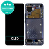 Schermo OLED per Xiaomi Mi 11 M2011K2G, Violet, Vetro touch con cornice
