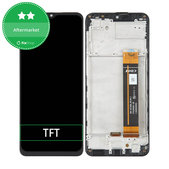 Schermo per Samsung A23 5G A236B, Vetro touch con cornice