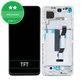 Schermo per Xiaomi Mi 10T 5G M2007J3SY, Mi 10T Pro 5G M2007J3SG, Luna Silver, Vetro touch con cornice