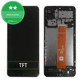 Schermo per Samsung M12 M127F, Vetro touch con cornice