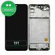 Schermo per Samsung M31s M317F, Mirage Black, Vetro touch con cornice