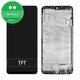 Schermo per Samsung M32 M325F, Vetro touch con cornice