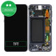 Schermo per Samsung S10e G970F, Prism Black, Vetro touch con cornice